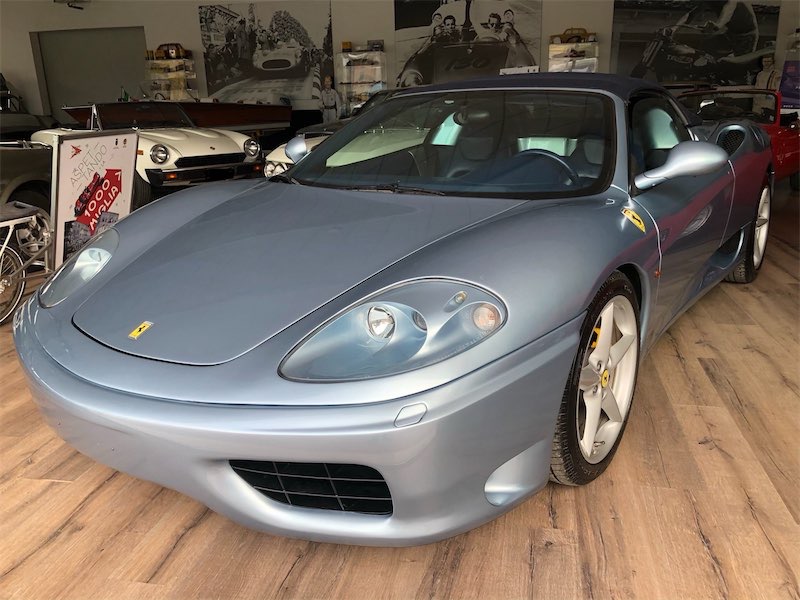 Ferrari 360 Modena Spider Manuale Old Factory Garage